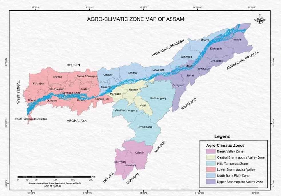 How many district in Assam 2022