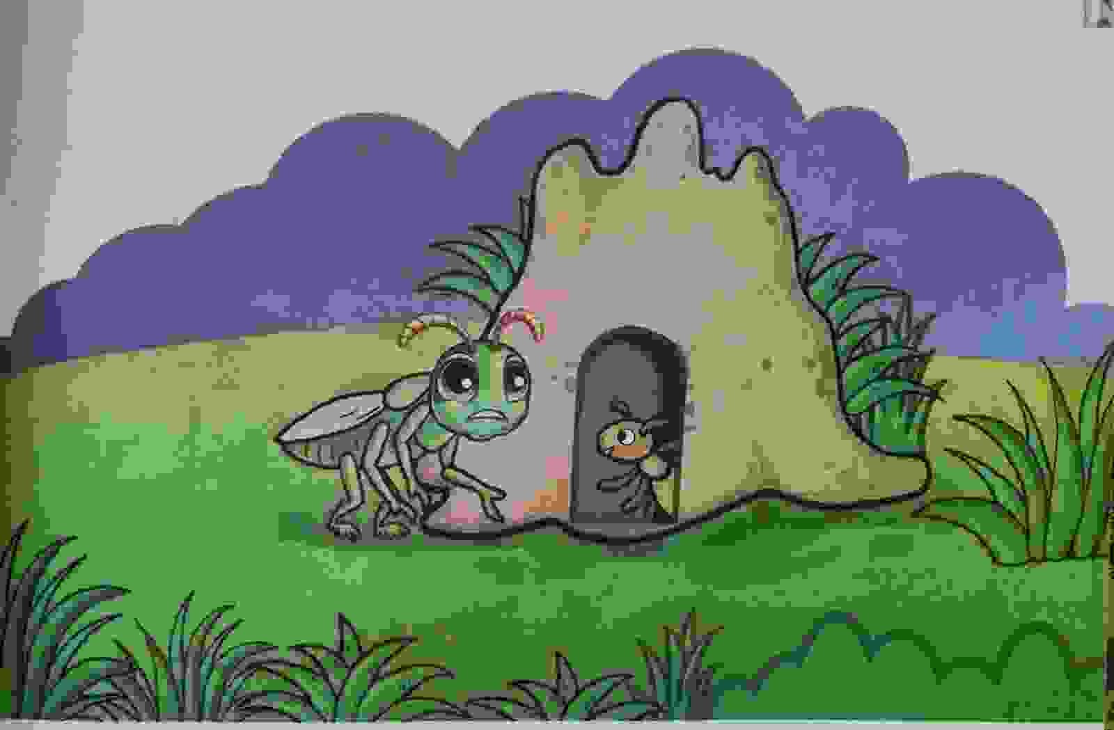 The Grasshopper and the Ant Class 3 English Lesson 1 Clouds | Class 3 English Question Answer | Assam Board