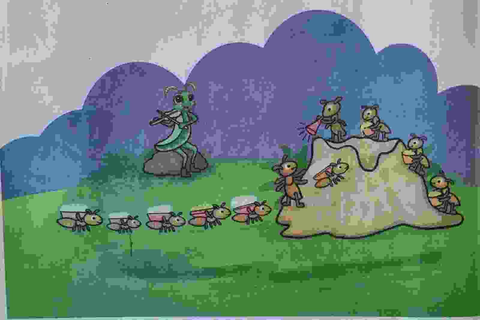 The Grasshopper and the Ant Class 3 English Lesson 1 Clouds | Class 3 English Question Answer | Assam Board